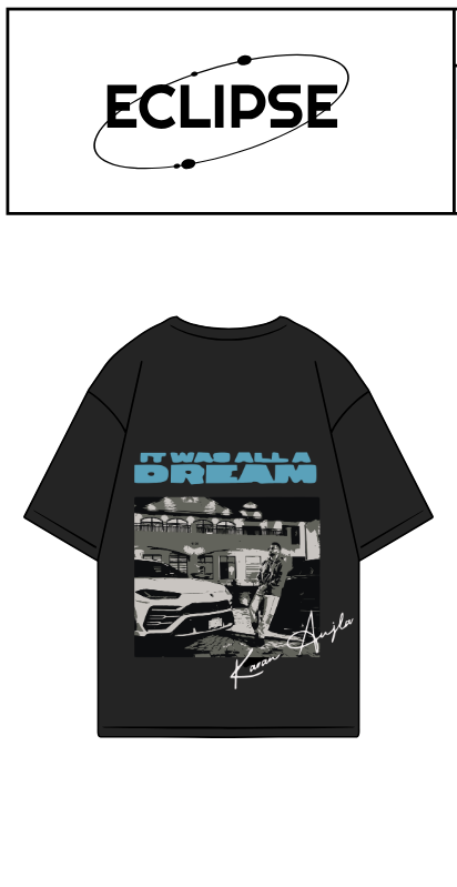 Karan Aujla Tshirt Back